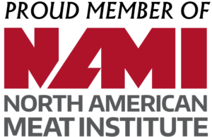 Supplier logo "Proud Member or North American Meat Institute"